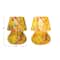 Hello Honey® 7.5" Multicolor Round Blown Glass Table Lamp with Inline Switch